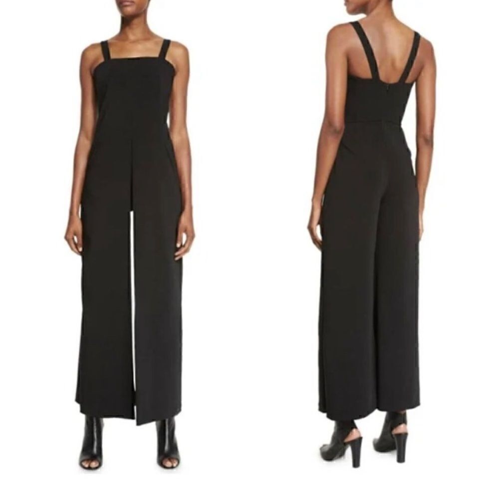 Kendall & Kylie for Neumann Marcus Tuxedo Camisole Wide-Leg Jumpsuit